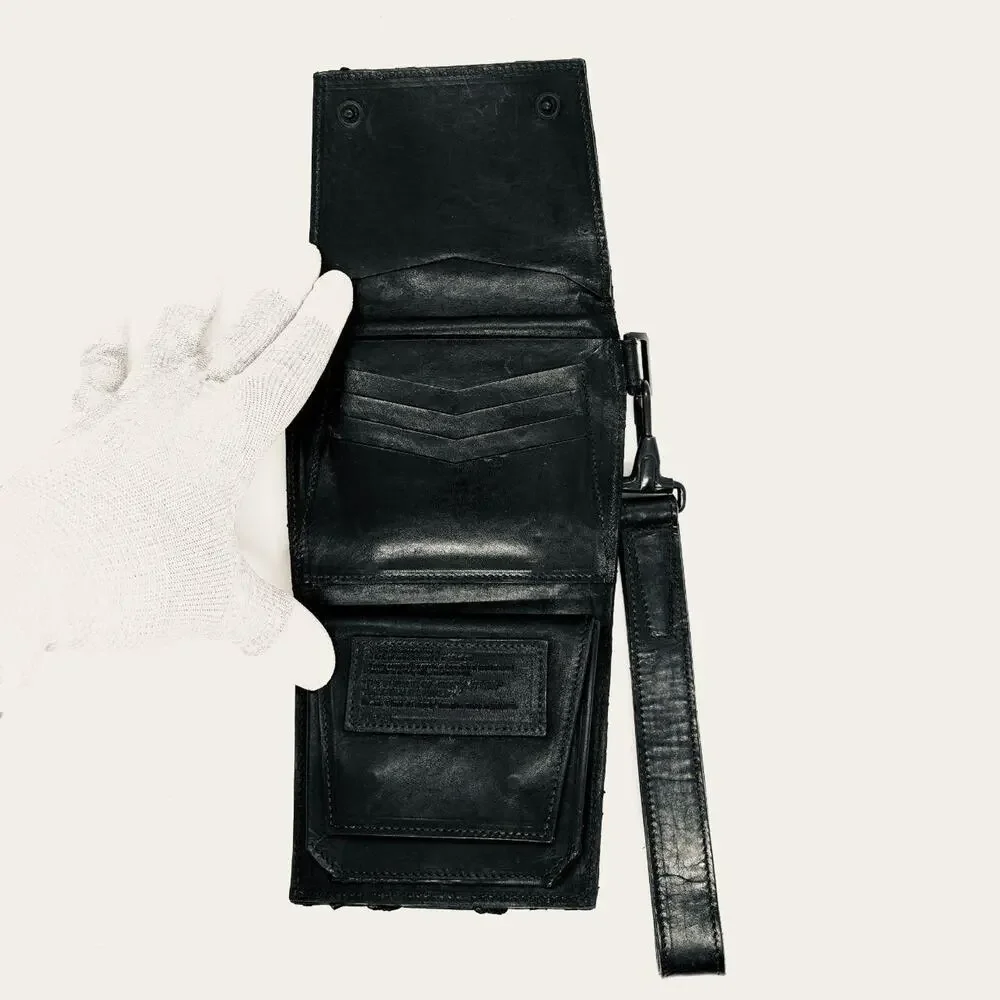 Julius by Tatsuro Horikawa FW15 Black Python Wallet